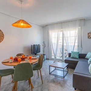 Apartamento Trendyhomes Retamar - Vistas Al Mar, Playa A 1 Min, Golf, Almería
