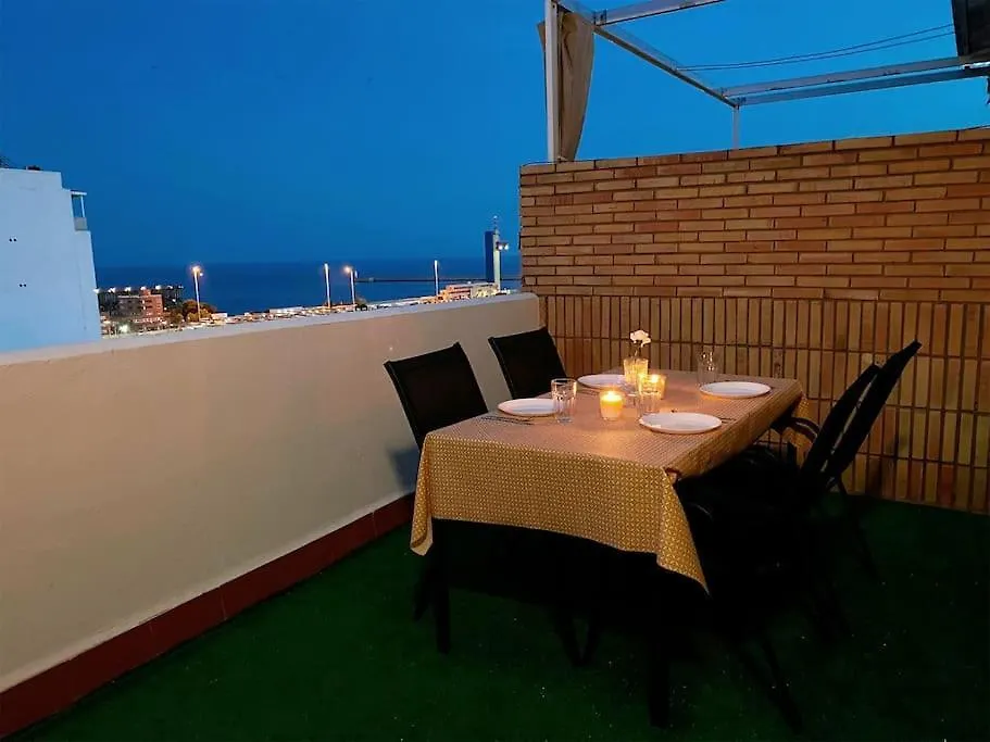 Apartamento Luminoso Atico Con Vistas Al Mar Almería España