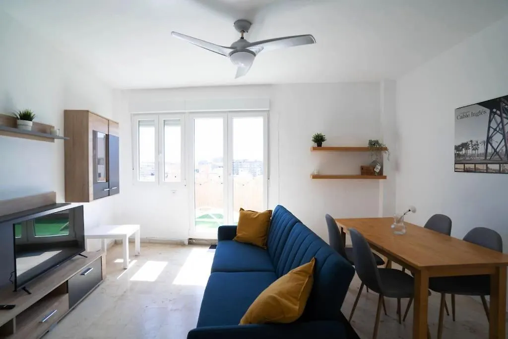 Apartamento Luminoso Atico Con Vistas Al Mar Almería 0*,  España